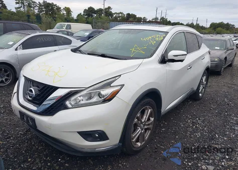 2017 Nissan Murano Platinum from USA, damaged, VIN 5N1AZ2MH9HN204425
